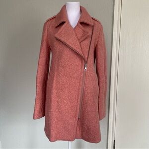 LOFT Coral Trench Coat
